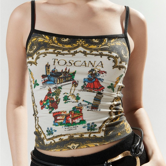 silence + noise Tops - Silence + Noise Urban Outfitters UO Toscana Tank Top Medium New NWT